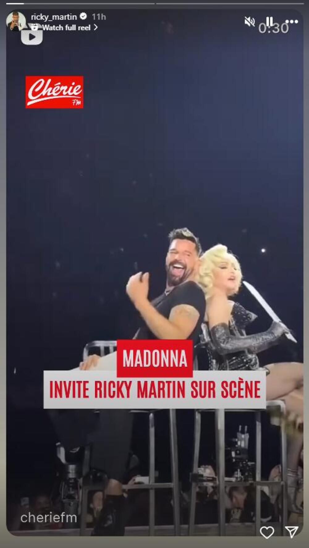 Рики Мартин, Мадона