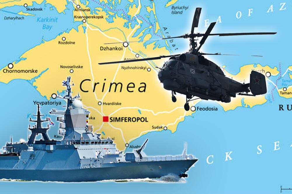 Rusija, Kamov Ka-27, Krim, ruski vojni brod