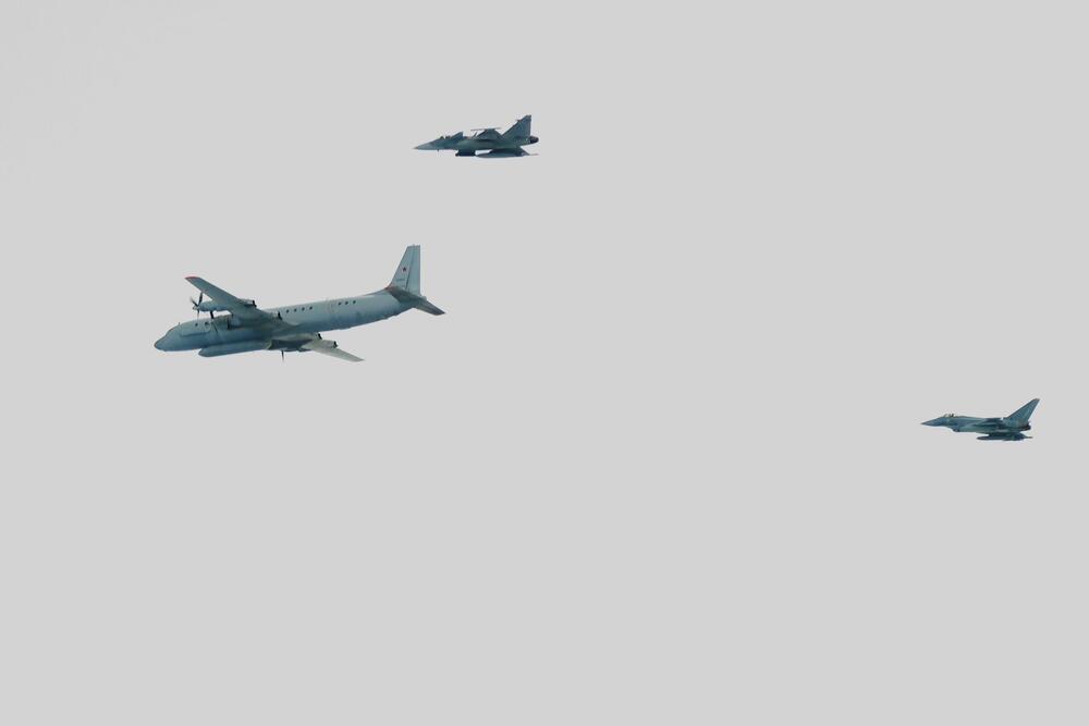 taktička vežba, Eurofajter, Il-20 ELINT