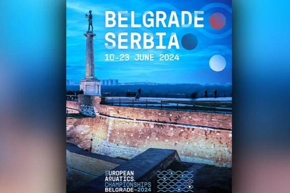 POGLEDAJTE LOGO NAJVEĆEG SPORTSKOG TAKMIČENJA U ISTORIJI SRBIJE: Evropsko prvenstvo u vodenim sportovima stiže u Beograd!