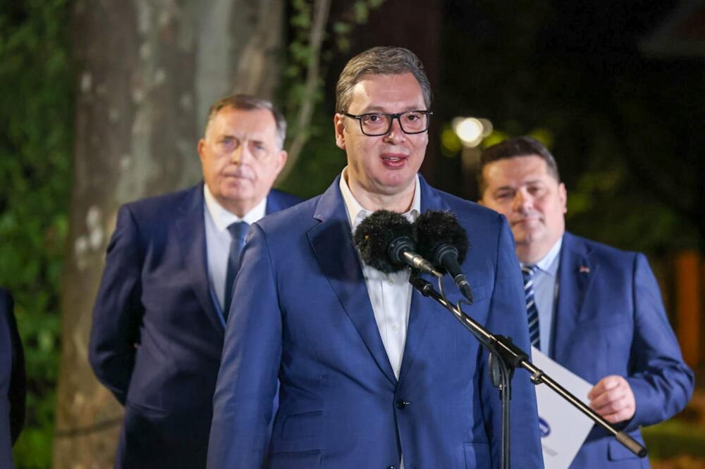"NIKADA NAS NEĆETE PODJARMITI" Predsednik Vučić: Nikada srpski narod neće pristati na pritiske, ucene i besmislene optužbe (VIDEO)
