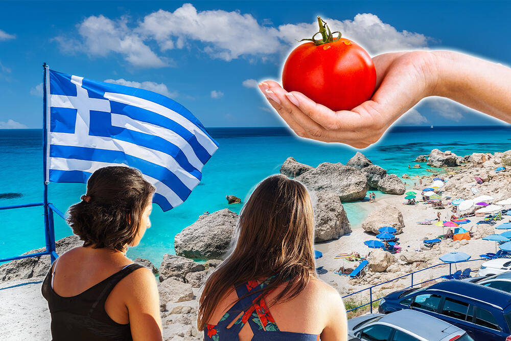 Grčka, paradajz, paradajz turisti, paradajz turizam