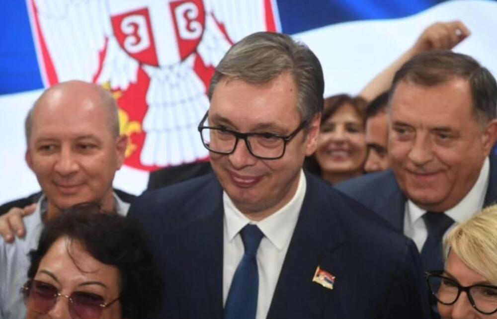 Aleksandar Vučić, Mostar, Međunarodni sajam privrede, Vučić Dodik