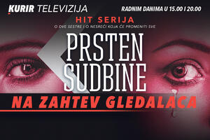 NE PROPUSTITE OD 18. APRILA "PRSTEN SUDBINE"! Na zahtev mnogobrojnih gledalaca omiljena serija ponovo na programu Kurir televizije