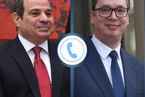POTVRDILI ZNAČAJ JAČANJA STRATEŠKOG PARTNERSTVA I PRIJATELJSTVA: Predsednik Vučić razgovarao sa egipatskim kolegom