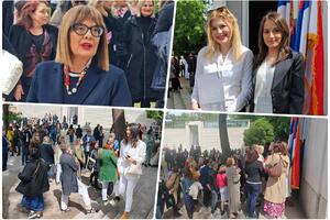 OTVOREN PAVILJON SRBIJE NA BIJENALU U VENECIJI: Ministarka Maja Gojković sa Aleksandrom Denićem obišla izložbu (FOTO)