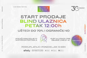 Belgrade Music Week od 28. do 30 juna na Ušću, BLIND ulaznice sa 70% POPUSTA dostupne SADA!