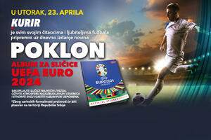 POKLON - FIFA EURO 2024 ALBUM ZA SLIČICE! UTORAK, 23. APRIL, UZ KURIR