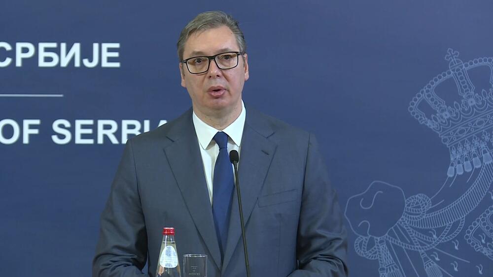 &quot;PITANJE SREBRENICE POKRENUTO NA 29. GODIŠNJICU&quot; Predsednik Vučić: Suprotstavićemo se u UN onoliko koliko možemo