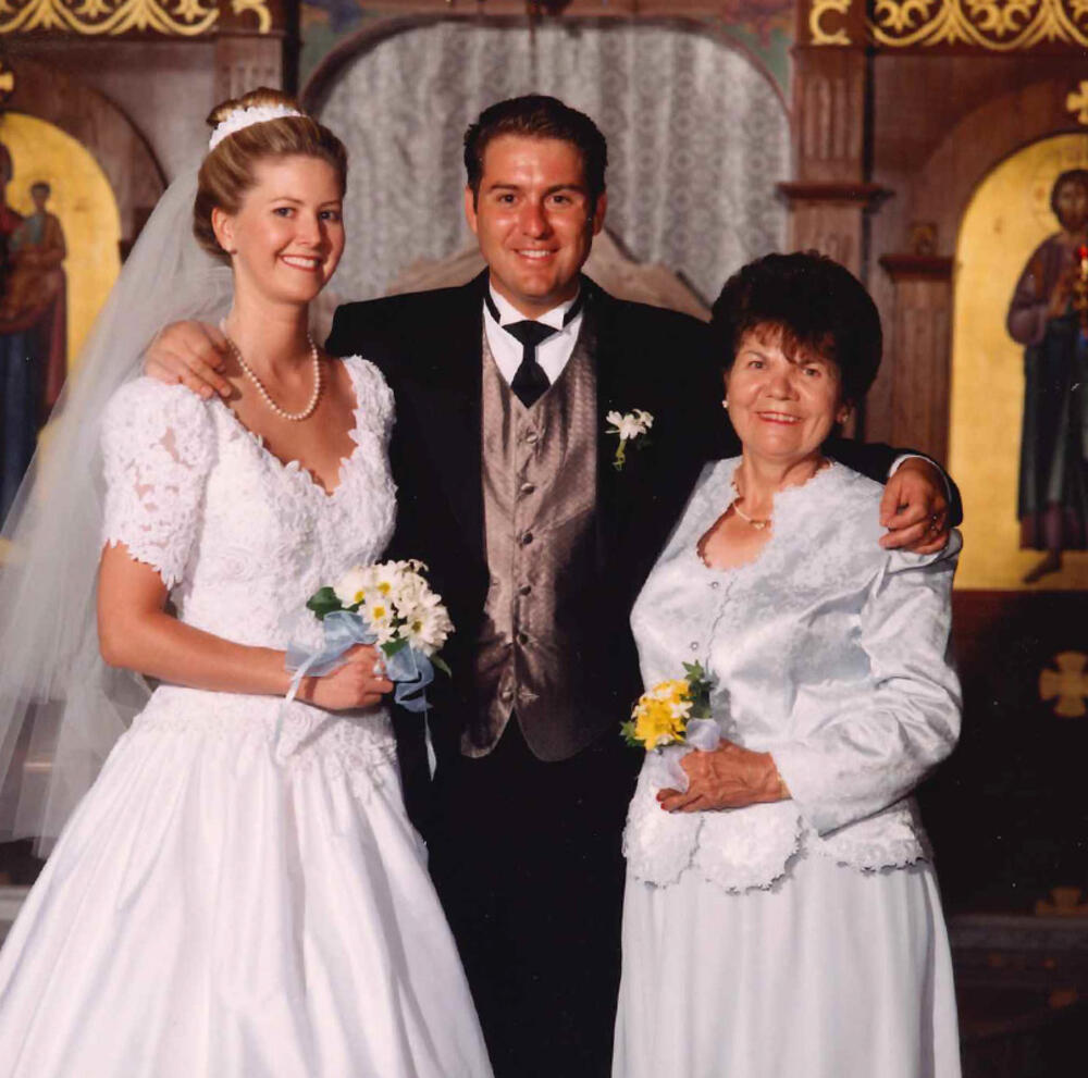 Mark i Suzan Brnovič su se venčali 17. maja 1997. u crkvi Svetog Save u Finiksu