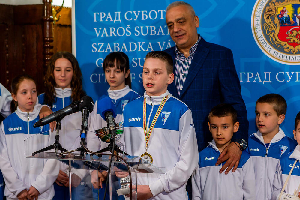 Gradonačenik Bakić primio predstavnike Karate kluba „Spartak Enpi“