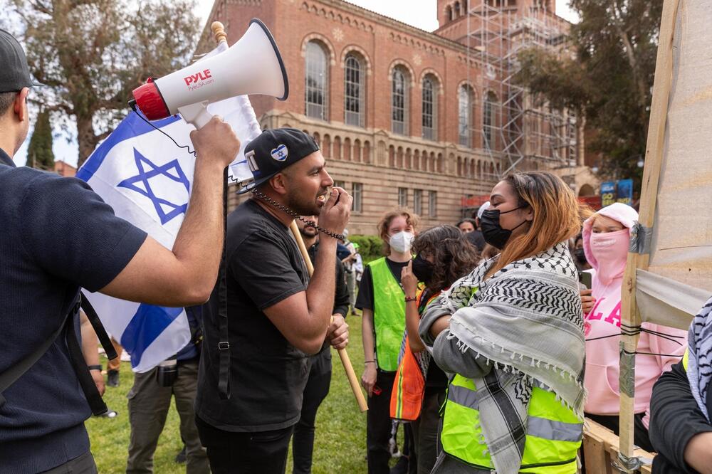 protesti, Gaza, studenti, Kalifornija, UCLA, Los Anđeles