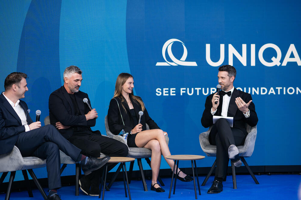 Goran Ivanišević i Luna Vujović predstavili novu fondaciju UNIQA SEE Future – podrška za bolju budućnost