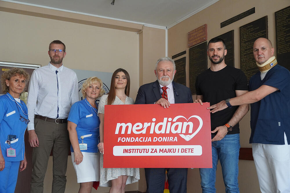 DA PRAZNICI SVIMA BUDU ISTI: Meridian fondacija i Crvena zvezda Meridianbet uručili donaciju Institutu za majku i dete (VIDEO)