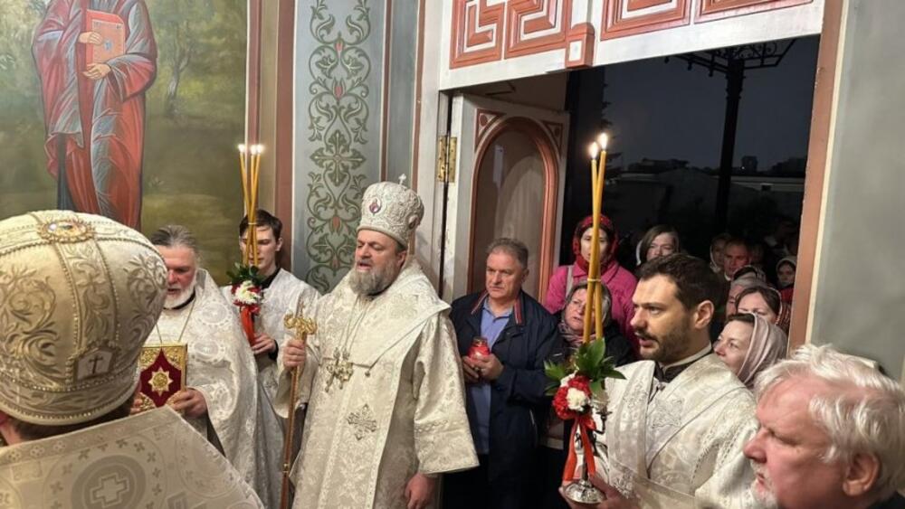 Vaskršnja liturgija u Moskvi