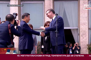 VUČIĆEVE REČI ODUŠEVILE I SIJA: Nakon ovoga kineski predsednik APLAUDIRAO a narod skandirao "Srbija- Kina"