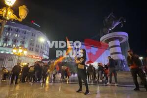 SLAVLJE NA ULICAMA SKOPLJA! Pristalice VMRO DPMNE proslavljaju pobedu na izborima OVO SU PRELIMINARNI REZULTATI (VIDEO)