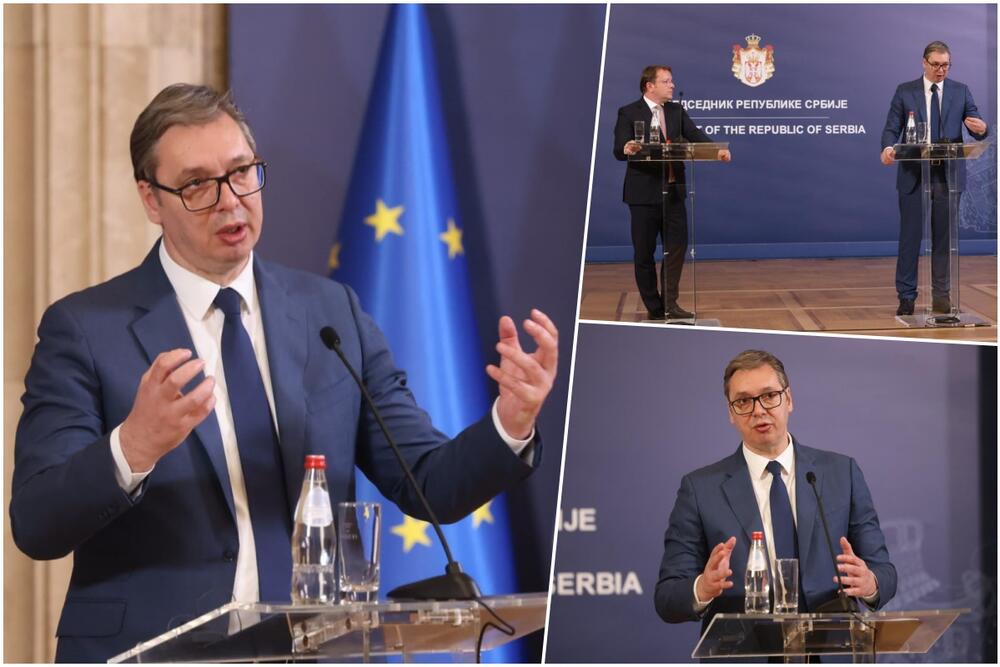 SASTANAK Varhelji: Nadam se da će sledeća komisija videti Srbiju u EU; Vučić: Očekujem otvaranje gotovo svih poglavlja do kraja