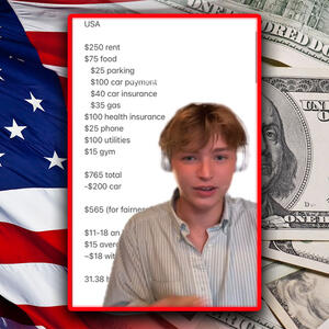 'ŽIVOT U AMERICI POTPUNA PREVARA!' Mladić izračunao troškove života - Novac