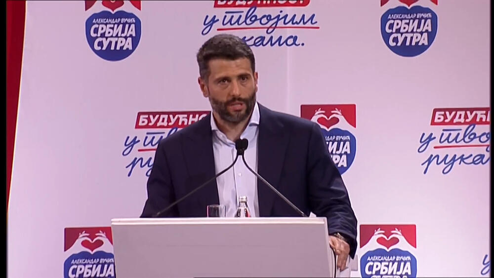 Aleksandar Vučić, Beograd sutra, Predizborni Skup