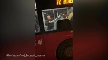 Žestoka tuča u GSP autobusu