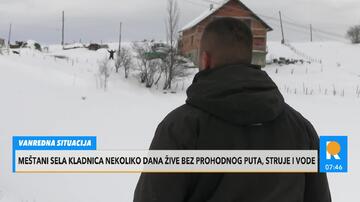 "ZAVEJAN SAM, NEPROHODAN JE PUT" Kurir ekipa pešaka do neprobojnih krajeva Srbije: Ugroženi smo bez struje, ne rade ni telefoni