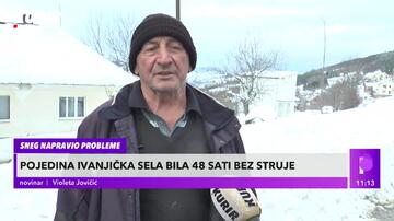 "PRVI SNEG PAO, A MI NEMAMO 5 DANA STRUJE!" Meštani opštine Ivanjica ogorčeni nakon snežne katastrofe: BRUKA, ALI MORAŠ DA TRPIŠ
