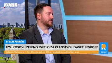 "SRBIJA ĆE NASTAVITI DA SE BORI ZA SVOJU CELOVITOST!" Marjanović: Podrška tzv. Kosovu za prijem u SE je pritisak na našu zemlju