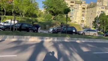 Lančani sudar 4 vozila u ulici Vojislava Ilića