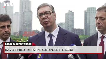 Obraćanje predsednika Vučića iz Njujorka