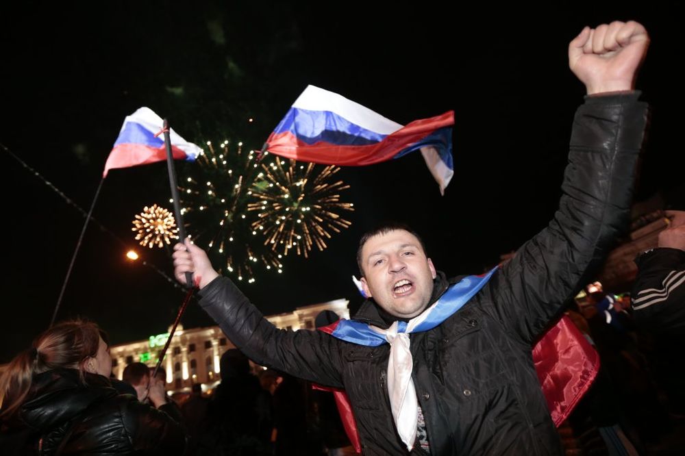 Slavlje u Simferopolju               Foto AP