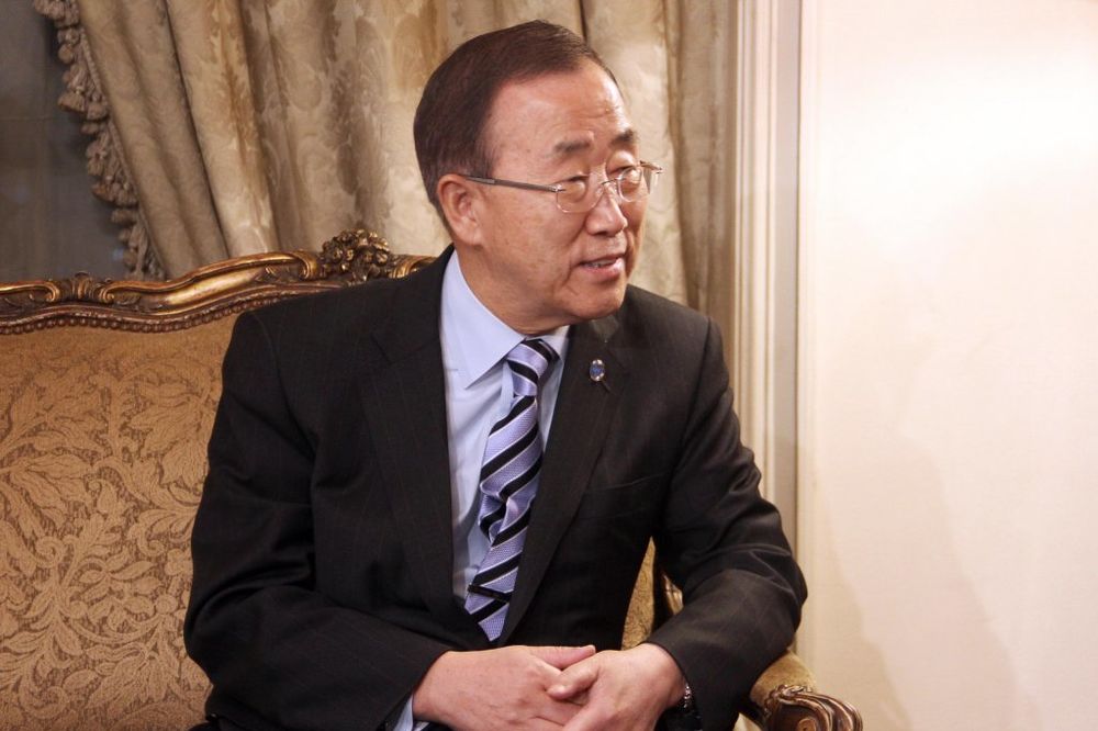 Ban Ki-mun: Dijalog je najvažniji             Foto AP