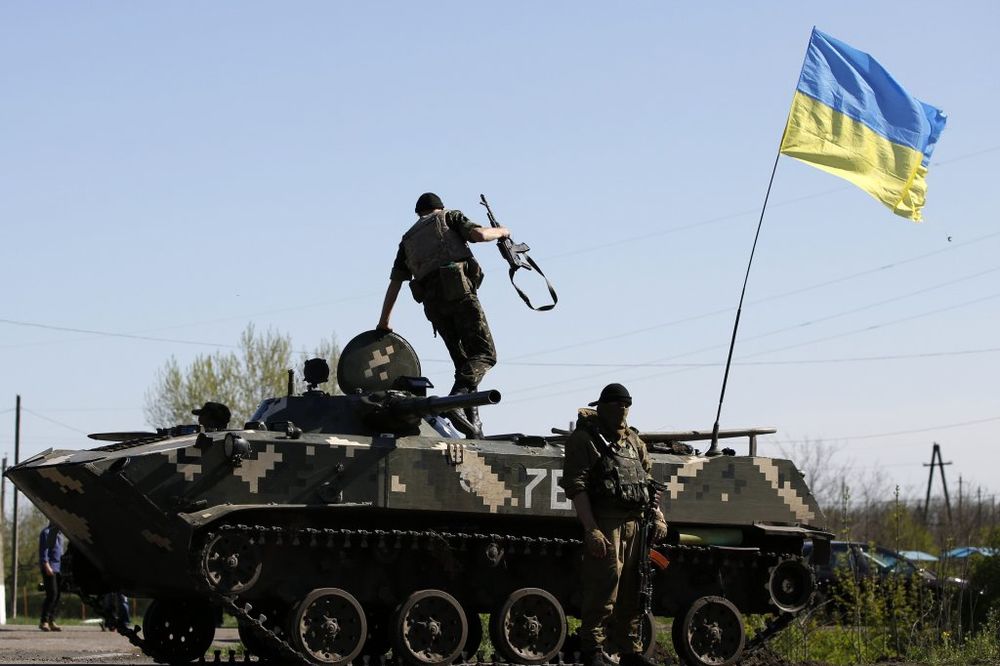 Ukrajinska vojska na istoku zemlje Foto Reuters