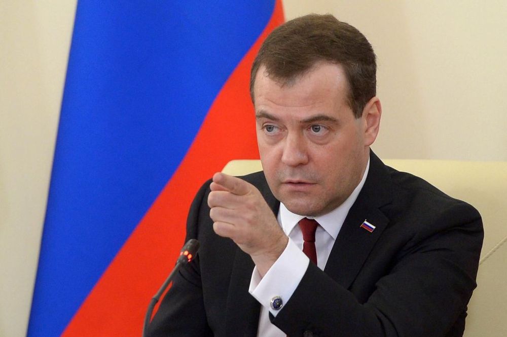 Dmitrij Medvedev: Za pogibiju ruskih vojnika krive ukrajinske vlasti Foto Fonet/AP