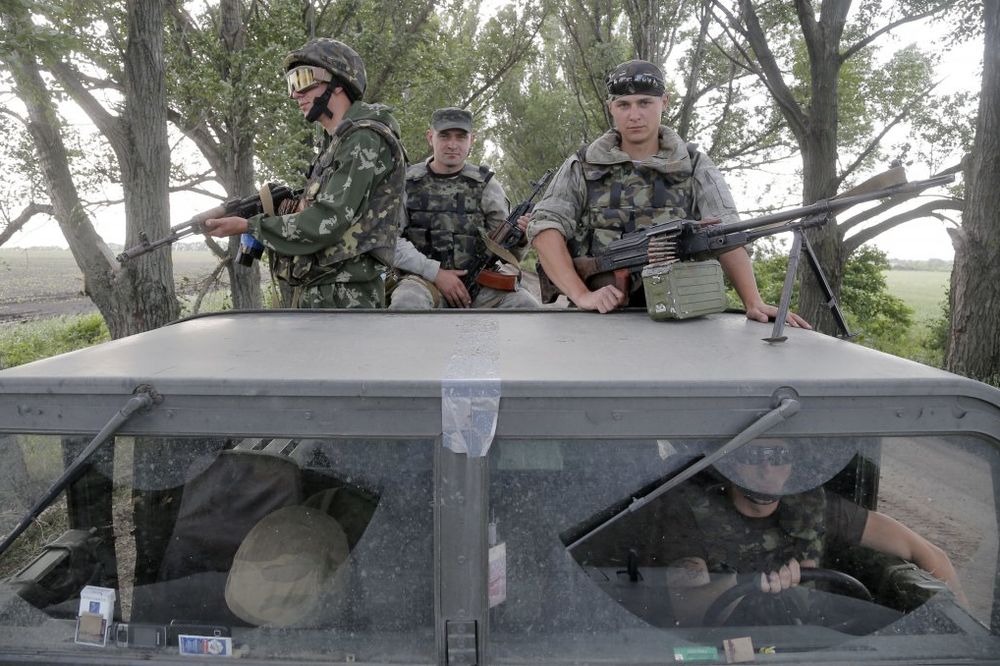 Ilustracija ukrajinska vojska Foto AP