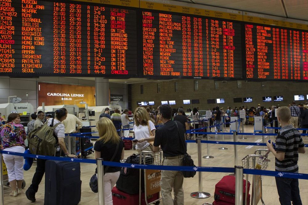 Međunarodni aerodrom Ben Gurion u Tel Avivu, Foto Reuters