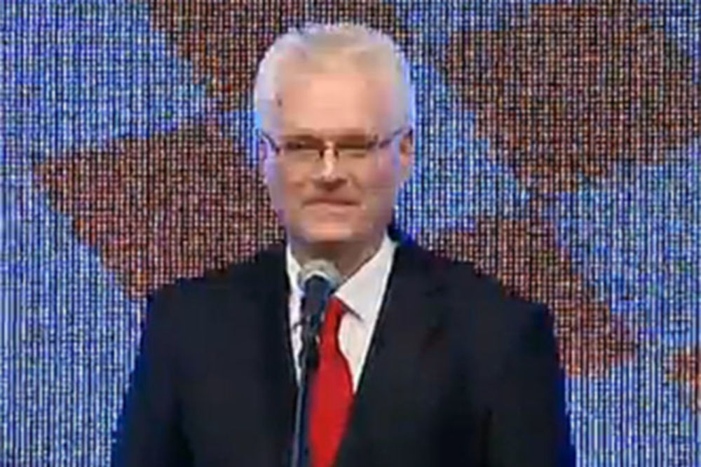 Ivo Josipović čestitao pobedu novoj predsednikci Hrvatske Kolindi Grabar Kitarović (Foto: Printscreen)