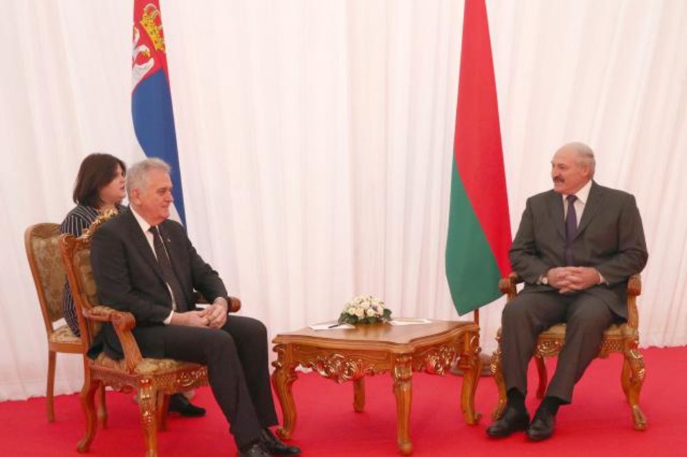 Tomislav Nikolić,  Aleksandar Lukašenko, Foto: Služba za saradnju sa medijima predsednika Srbije, Aleksandra Dideviča, BelTA